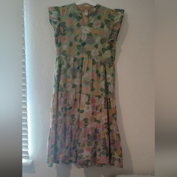Uncle Frank Floral Midi Dress - Picture 8 of 9